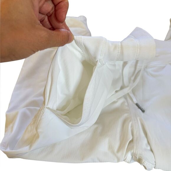 Lululemon Dance Studio Crop Pants Womens Size 4 White Pull On - Picture 5 of 11